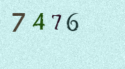 Visual Confirmation Security Code