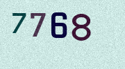 Visual Confirmation Security Code