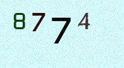 Visual Confirmation Security Code