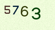 Visual Confirmation Security Code