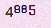 Visual Confirmation Security Code