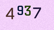 Visual Confirmation Security Code