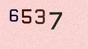 Visual Confirmation Security Code