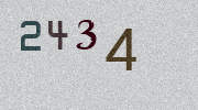 Visual Confirmation Security Code
