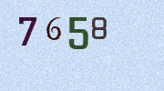 Visual Confirmation Security Code