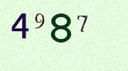 Visual Confirmation Security Code