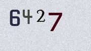 Visual Confirmation Security Code