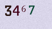 Visual Confirmation Security Code