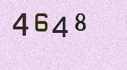 Visual Confirmation Security Code