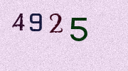 Visual Confirmation Security Code