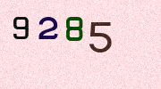 Visual Confirmation Security Code