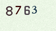 Visual Confirmation Security Code