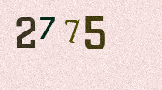 Visual Confirmation Security Code