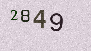 Visual Confirmation Security Code