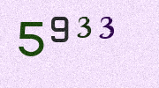Visual Confirmation Security Code