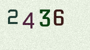 Visual Confirmation Security Code