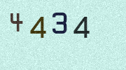 Visual Confirmation Security Code