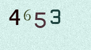 Visual Confirmation Security Code
