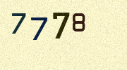 Visual Confirmation Security Code