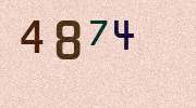 Visual Confirmation Security Code