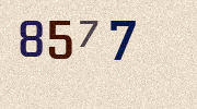 Visual Confirmation Security Code