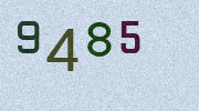 Visual Confirmation Security Code