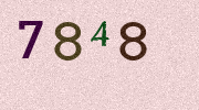 Visual Confirmation Security Code