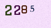 Visual Confirmation Security Code