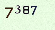 Visual Confirmation Security Code