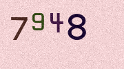 Visual Confirmation Security Code