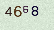 Visual Confirmation Security Code