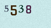 Visual Confirmation Security Code