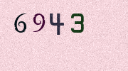 Visual Confirmation Security Code