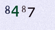 Visual Confirmation Security Code