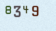 Visual Confirmation Security Code