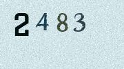 Visual Confirmation Security Code