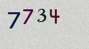 Visual Confirmation Security Code