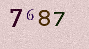 Visual Confirmation Security Code