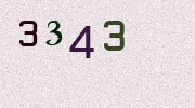 Visual Confirmation Security Code