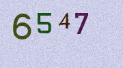 Visual Confirmation Security Code