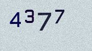 Visual Confirmation Security Code