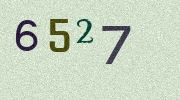 Visual Confirmation Security Code