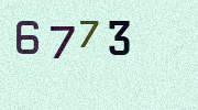 Visual Confirmation Security Code