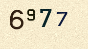 Visual Confirmation Security Code