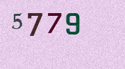 Visual Confirmation Security Code