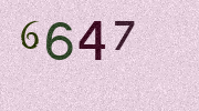 Visual Confirmation Security Code
