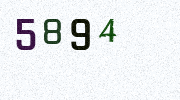 Visual Confirmation Security Code