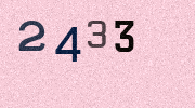 Visual Confirmation Security Code