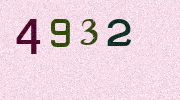 Visual Confirmation Security Code