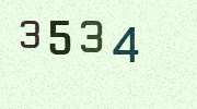 Visual Confirmation Security Code